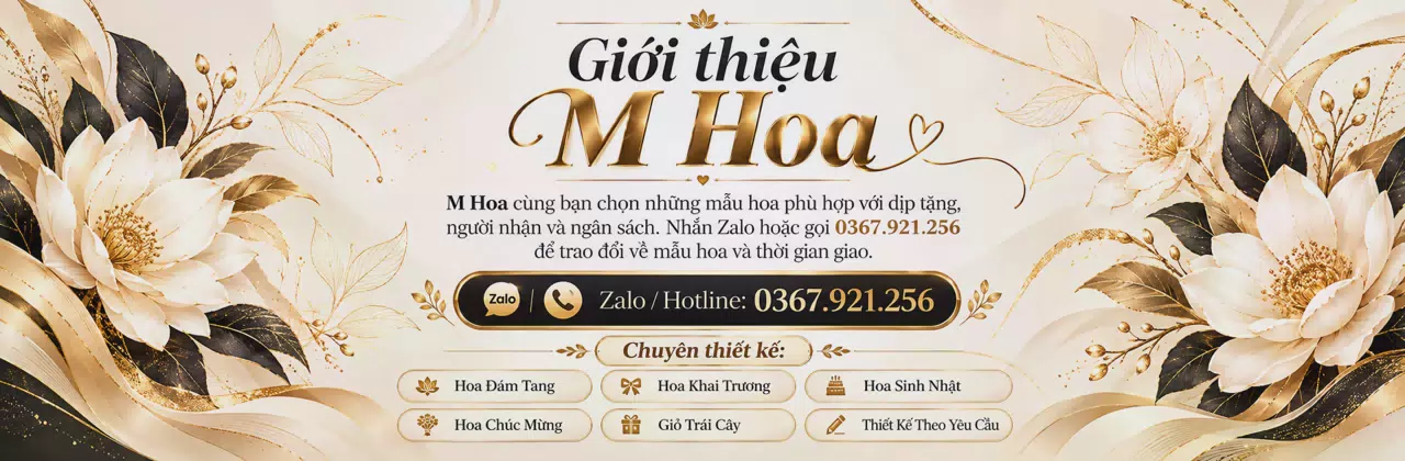 Ảnh bìa Shop hoa tươi Phường Phong Thái Huế - Chọn hoa gửi đúng tâm tình